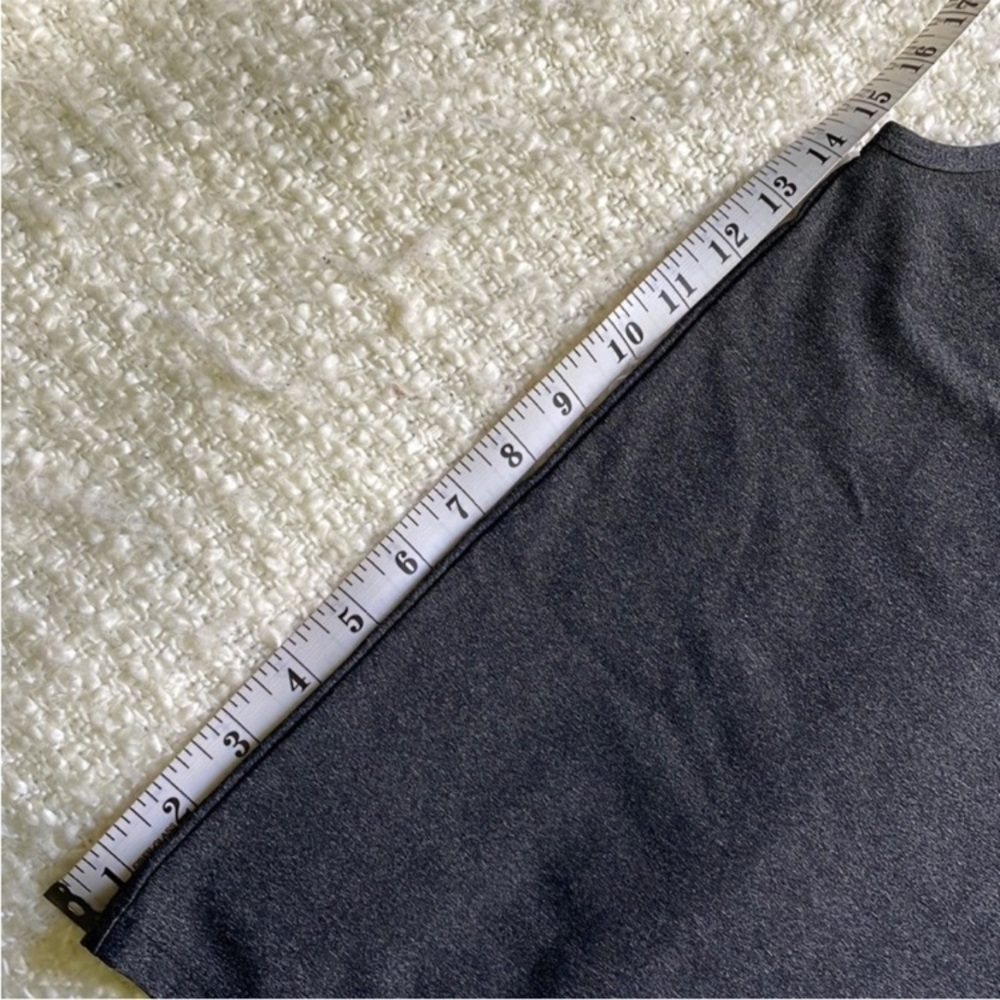 Fabletics Size Small Charcoal Gray T-Back Tank - image 7